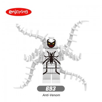 Super Heroes Marvel Figures Aquaman Spiderman Batman Stan Lee Compatible with LEGOing Anime Building Blocks Toys for Childern