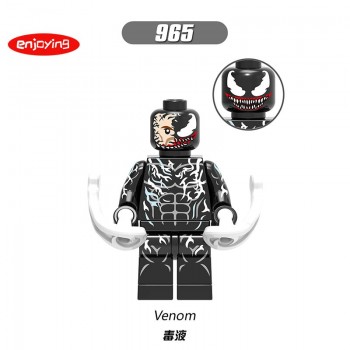 Super Heroes Marvel Figures Aquaman Spiderman Batman Stan Lee Compatible with LEGOing Anime Building Blocks Toys for Childern