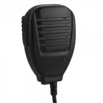 Microphone 2 PIN Speakers for Radio Walkie Talkie Black