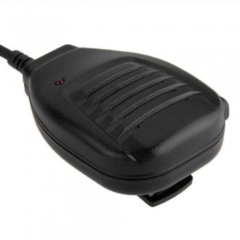 Microphone 2 PIN Speakers for Radio Walkie Talkie Black