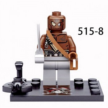 Legoing Pirates Of The Caribbean Figure Jack Henry Building Block Model Compatible With Legoings Figures DIY Toys For Children