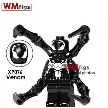 Newest Marvel Legoings Venom Carnage Riot Movie Figures Eddie Brock Legoings Anti-Venom Brick Building Blocks Toys for Children