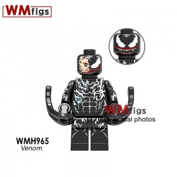 Newest Marvel Legoings Venom Carnage Riot Movie Figures Eddie Brock Legoings Anti-Venom Brick Building Blocks Toys for Children