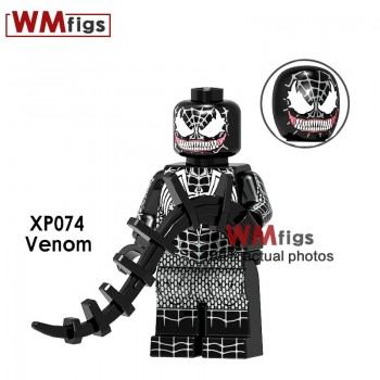 Newest Marvel Legoings Venom Carnage Riot Movie Figures Eddie Brock Legoings Anti-Venom Brick Building Blocks Toys for Children
