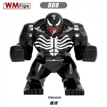 Newest Marvel Legoings Venom Carnage Riot Movie Figures Eddie Brock Legoings Anti-Venom Brick Building Blocks Toys for Children