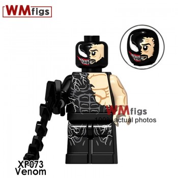 Newest Marvel Legoings Venom Carnage Riot Movie Figures Eddie Brock Legoings Anti-Venom Brick Building Blocks Toys for Children