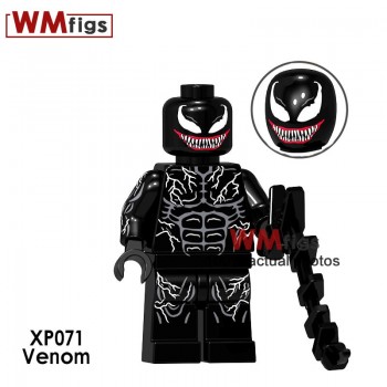 Newest Marvel Legoings Venom Carnage Riot Movie Figures Eddie Brock Legoings Anti-Venom Brick Building Blocks Toys for Children