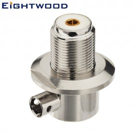 Eightwood UHF/SO239 Right Angle Female Solder RF Connector SO239 for Cable LMR300 (5PCS)