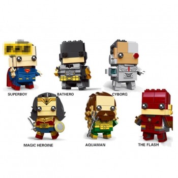 Legoinglys brickheadz Avengers Infinity War Marvel Super Hero Brick Heads Ninja Dargon Ball Building Blocks Kids Toys Gift