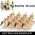 16PCS/LOT Legoings Building Blocks Bricks Star Wars Rogue One Combat Robot Super Battle Droid starwars figures Toys Children