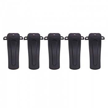 VODOOL 5 * Belt Clip for Retevis H777 For BaoFeng BF-666S 777S BF-888S 2-Way Radio Applies to BF-666S BF-777S 5Pcs