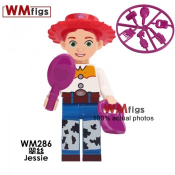 Single Legoingly Witches with Hat Magic Wand Broom Coco Day of the Dead Michael Jackson Building Blocks Toys for Children Gift