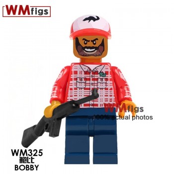 Single Legoingly Witches with Hat Magic Wand Broom Coco Day of the Dead Michael Jackson Building Blocks Toys for Children Gift