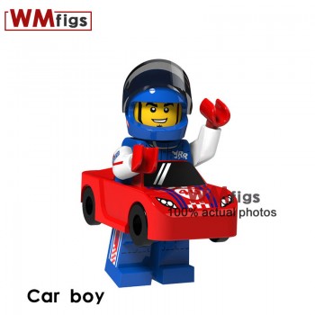 Single Legoingly Witches with Hat Magic Wand Broom Coco Day of the Dead Michael Jackson Building Blocks Toys for Children Gift