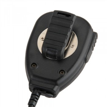 Microphone 2 PIN Speakers for Radio Walkie Talkie Black