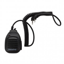 Microphone 2 PIN Speakers for Radio Walkie Talkie Black