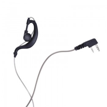 2 PIN Earpiece Headset PTT MIC for BAOFENG UV5R for KENWOOD Etc.