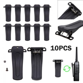 10x Belt Clip for Retevis H777 for BaoFeng BF-666S 777S BF-888S 2-Way Radio