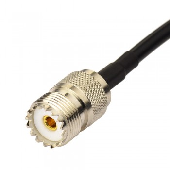 Eightwood truck antenna adapter cable assembly BNC male to SO239 UHF Female connector Pigtail  RG58 Cable