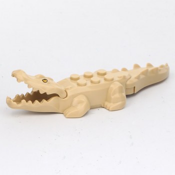 Single Sale Animal Series Shark Tiger Black Pather Giraffe Bear Gorilla Building Blocks Educational Legoings Toys For Children