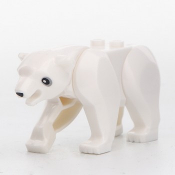 Single Sale Animal Series Shark Tiger Black Pather Giraffe Bear Gorilla Building Blocks Educational Legoings Toys For Children