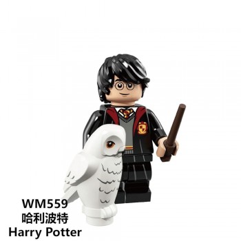 For Legoing Harri potter Figures Fantastic Beasts Rubeus Dobby Hagrid Seamus Finnigan Hermione Bricks Model building Blocks Toys
