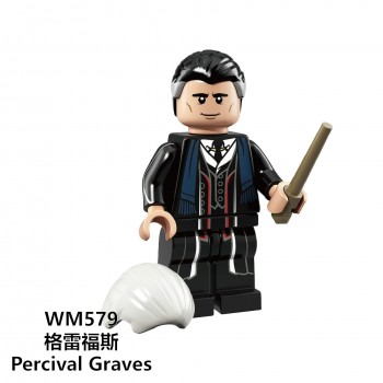 For Legoing Harri potter Figures Fantastic Beasts Rubeus Dobby Hagrid Seamus Finnigan Hermione Bricks Model building Blocks Toys