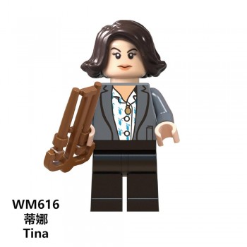 For Legoing Harri potter Figures Fantastic Beasts Rubeus Dobby Hagrid Seamus Finnigan Hermione Bricks Model building Blocks Toys