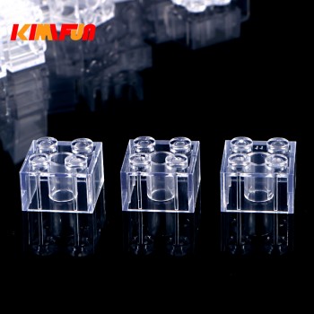 100g/Pack DIY Transparent Brick Model Building Blocks Toy City Building Bricks Children Toys Gift Compatible with lego