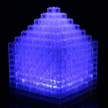 100g/Pack DIY Transparent Brick Model Building Blocks Toy City Building Bricks Children Toys Gift Compatible with lego