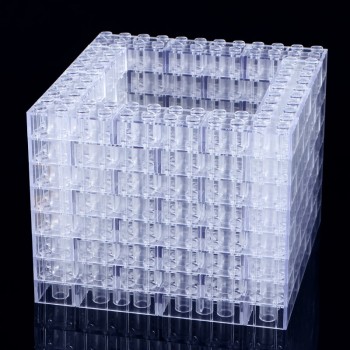 100g/Pack DIY Transparent Brick Model Building Blocks Toy City Building Bricks Children Toys Gift Compatible with lego