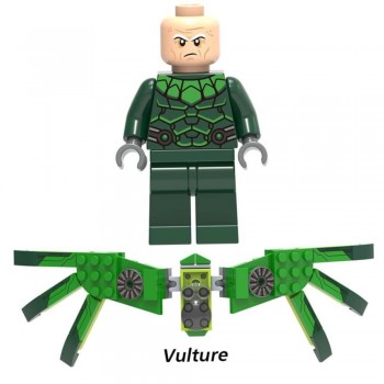 For legoing Marvel Carnage Venom FigureS Spider man Riot DC Doctor Octopus Vulture Bombastic Bag Man Models Building Blocks Toys