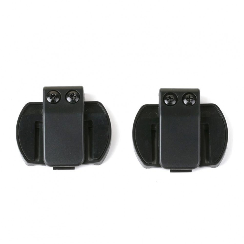 2PCS/Pack V6 Clip Metal Bracket Suitable For V6 V4 Motorcycle Bluetooth Interphone Headphone Helmet Walkie Talkie Clip