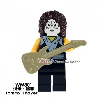 Building Blocks Marilyn Monroe Michael Jackson Elvis Presley Freddie Mercury Queen Kiss Band Legoings Figures Toys gift for kids