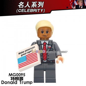 Building Blocks Marilyn Monroe Michael Jackson Elvis Presley Freddie Mercury Queen Kiss Band Legoings Figures Toys gift for kids