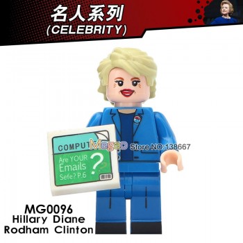 Building Blocks Marilyn Monroe Michael Jackson Elvis Presley Freddie Mercury Queen Kiss Band Legoings Figures Toys gift for kids