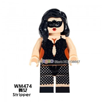 Building Blocks Marilyn Monroe Michael Jackson Elvis Presley Freddie Mercury Queen Kiss Band Legoings Figures Toys gift for kids