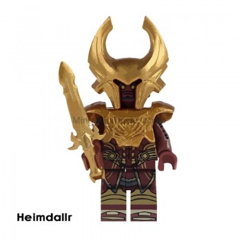 Super Hero Marvel Hela Valkyrie Thor Figures Set Ragnarok Loki Building Blocks Toys For Children Legoing infinity war Avengers