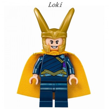 Super Hero Marvel Hela Valkyrie Thor Figures Set Ragnarok Loki Building Blocks Toys For Children Legoing infinity war Avengers