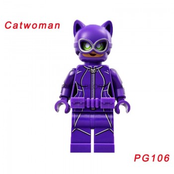 Single Sale Legoing Batman Joker Robin X-Men Dc Super Heroes Poison Harley Quinn Building Blocks Deadpool Legoinglys Toys