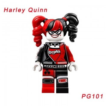 Single Sale Legoing Batman Joker Robin X-Men Dc Super Heroes Poison Harley Quinn Building Blocks Deadpool Legoinglys Toys