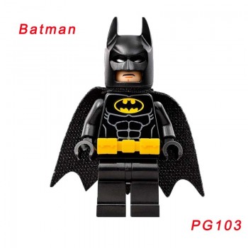 Single Sale Legoing Batman Joker Robin X-Men Dc Super Heroes Poison Harley Quinn Building Blocks Deadpool Legoinglys Toys