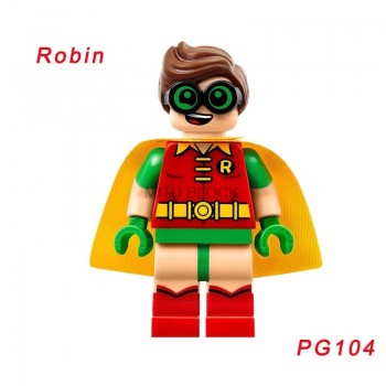 Single Sale Legoing Batman Joker Robin X-Men Dc Super Heroes Poison Harley Quinn Building Blocks Deadpool Legoinglys Toys