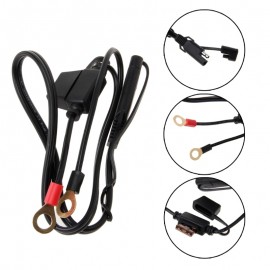 Free delivery 12V Terminal To SAE Quick Disconnect Cable Motorcycle Battery Output Connector