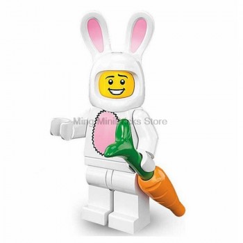 Cartoon Figure Mr Gold panda Harley Quinn Robin Single Sale Building Blocks Toys for Children Compatible for Legoing Figures
