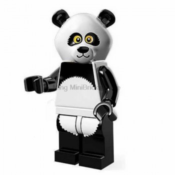 Cartoon Figure Mr Gold panda Harley Quinn Robin Single Sale Building Blocks Toys for Children Compatible for Legoing Figures