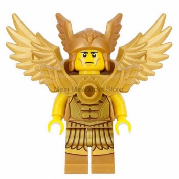 Cartoon Figure Mr Gold panda Harley Quinn Robin Single Sale Building Blocks Toys for Children Compatible for Legoing Figures