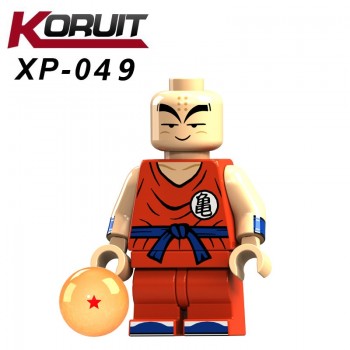 Single Sale Dragon Ball Figure Z Son Goku Vegeta Master Roshi Krillin Set Legoing Figures Building Block Model Toys for Children
