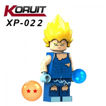 Single Sale Dragon Ball Figure Z Son Goku Vegeta Master Roshi Krillin Set Legoing Figures Building Block Model Toys for Children