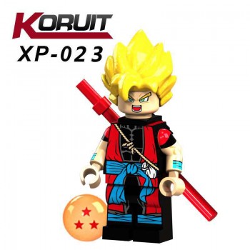 Single Sale Dragon Ball Figure Z Son Goku Vegeta Master Roshi Krillin Set Legoing Figures Building Block Model Toys for Children